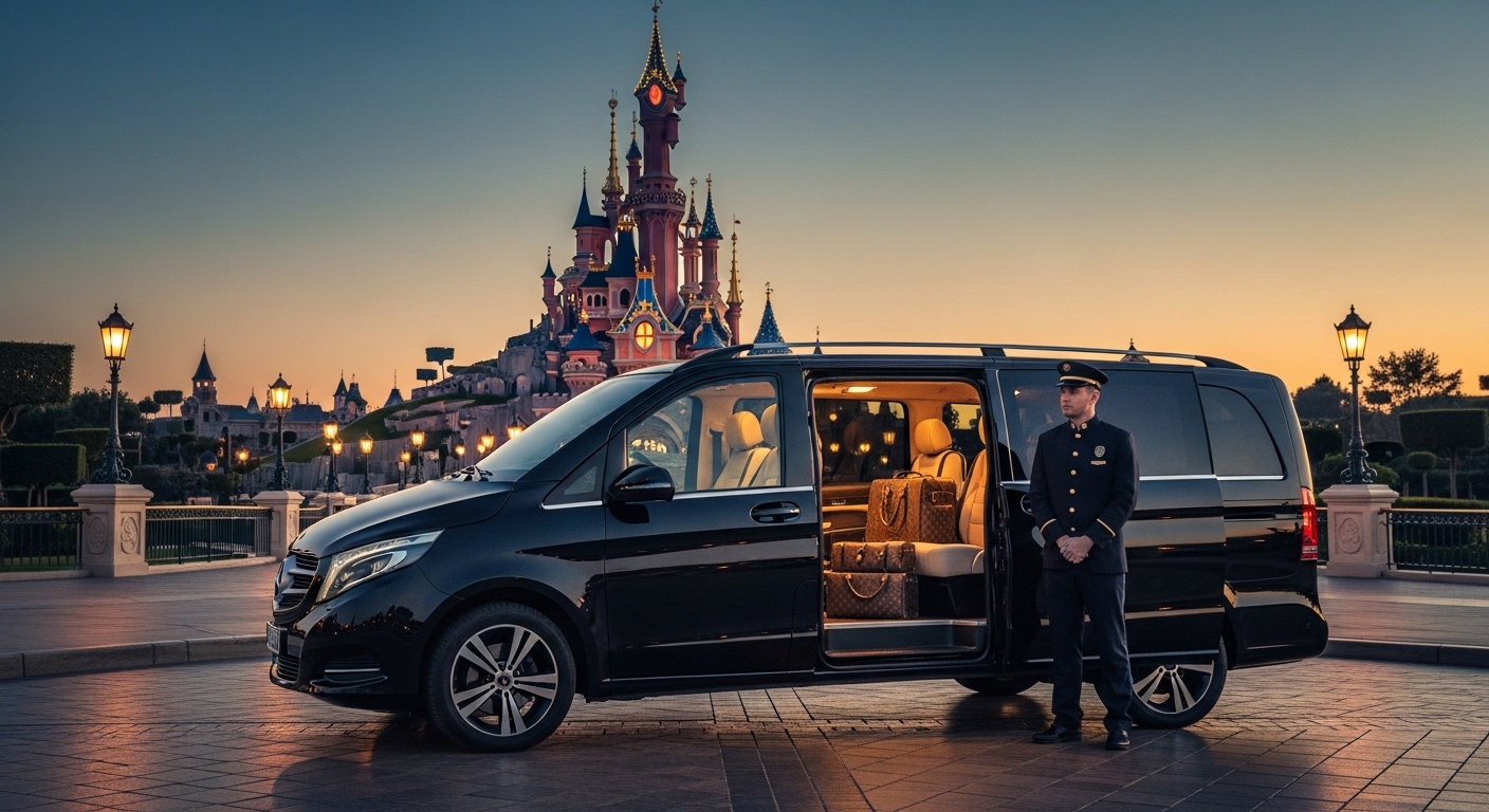 VTC Disneyland Paris — Transfert depuis Paris, CDG, Orly | Prix fixe