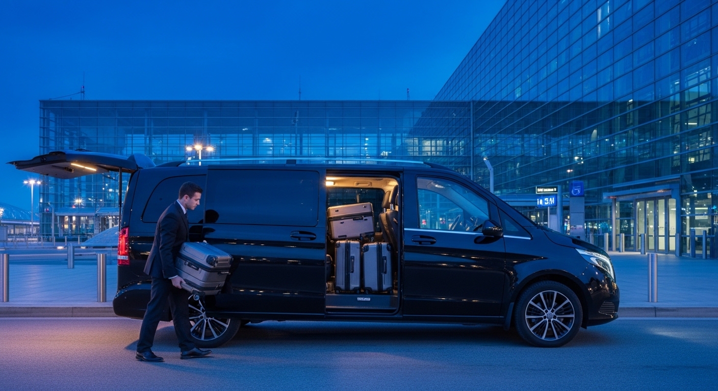 VTC Van Groupe Famille Aéroport Paris — 8 Places Prix Fixe
