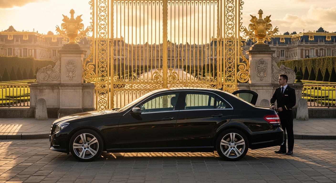 VTC Versailles depuis Paris | Transfert Château de Versailles Prix Fixe