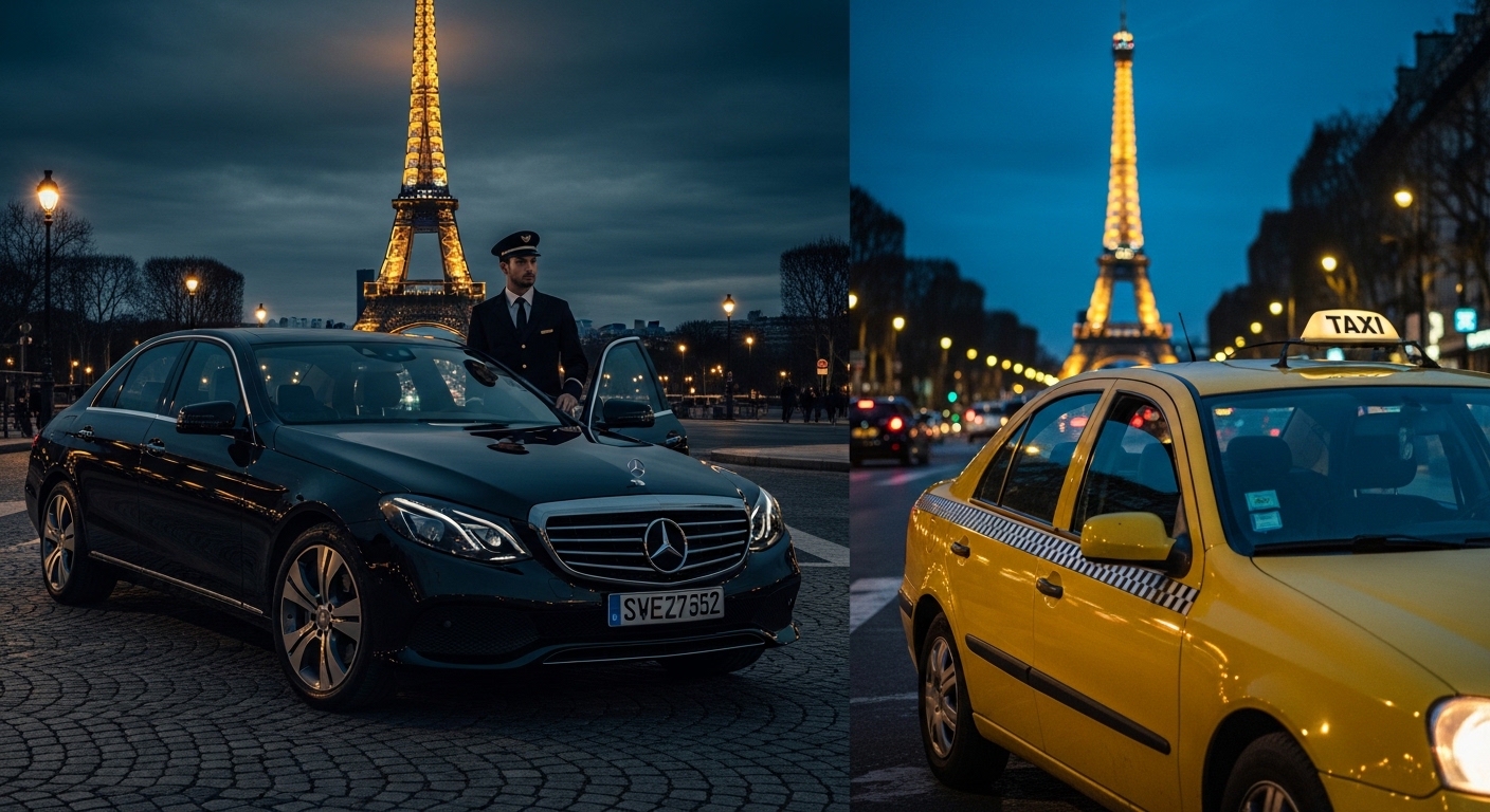 VTC vs Taxi Paris : différences, prix et avantages | Transfert Aéroports Paris